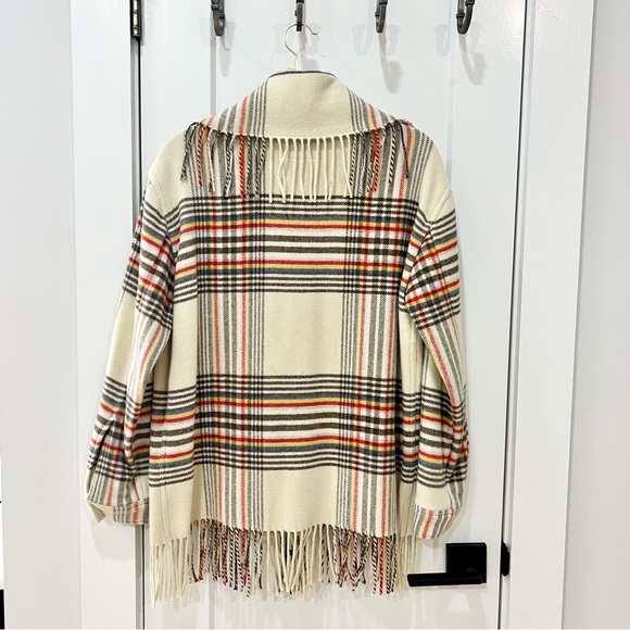 Women's Polo Ralph Lauren Fringe Jacket Size XS! Perfect as jacket or belted ! - Picture 6 of 8